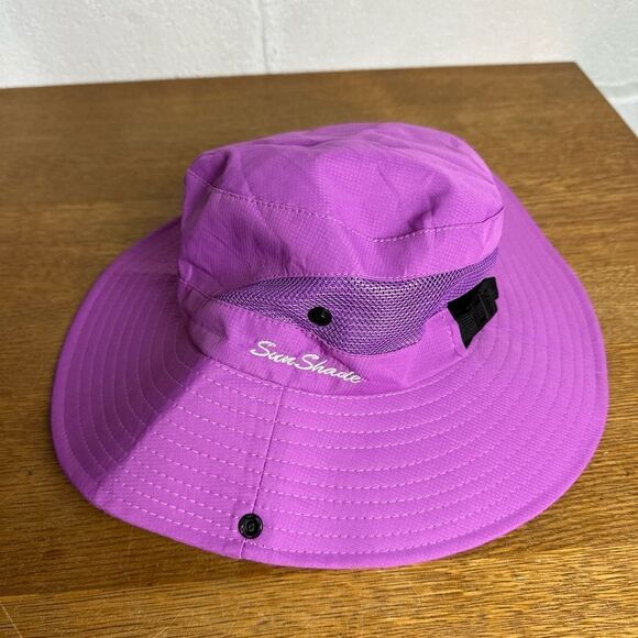 Sun Shade Outdoor Hiking Fishing Hat Summer Sun Protection Wide Brim Adjustable - Picture 1 of 6